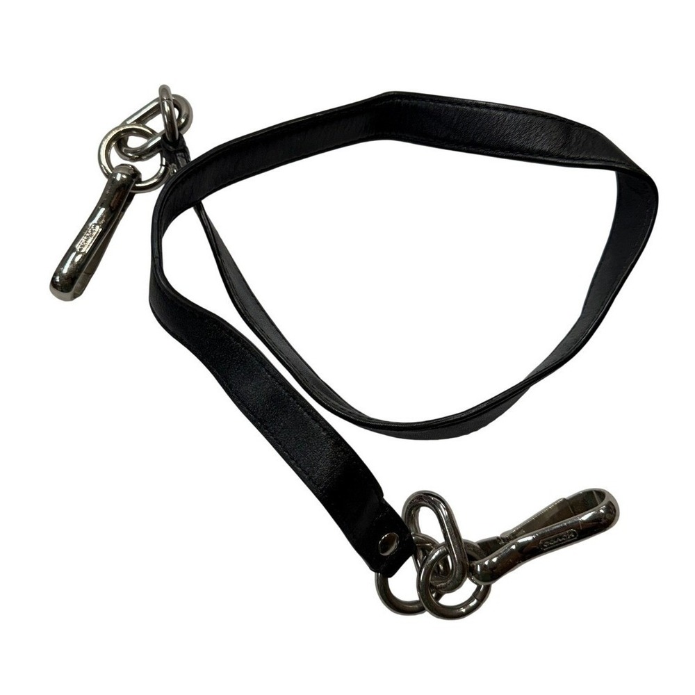 Coach Black Leather Replacement Handbag Strap